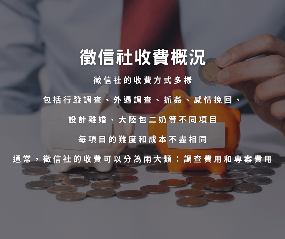 徵信社收費一篇看